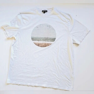 EXPRESS Circle landscape design tshirt